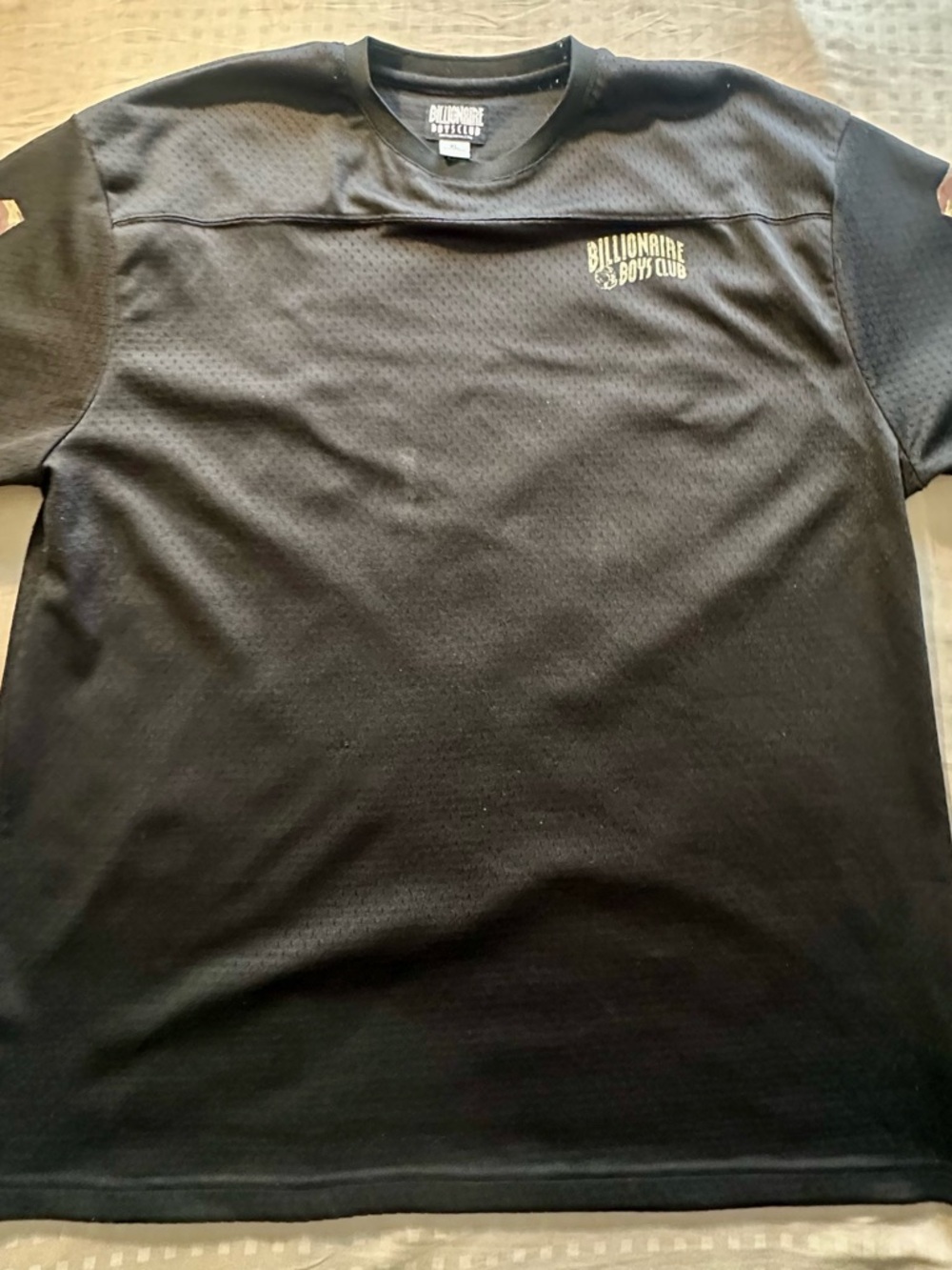 Billionaire Boys Club Black Short-Sleeve Crewneck Tee with Chest Logo